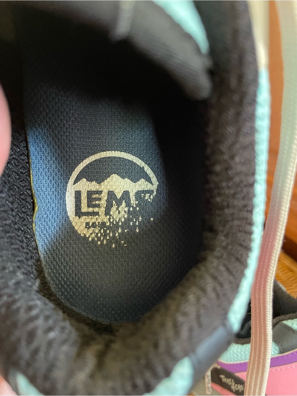 LEMS Women's Trailhead Cosmic Blue Athletic Shoe - Picture 7 of 8